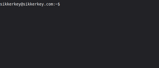 Terminal showing sikkerkey unlock proj_xyz789 succeeding